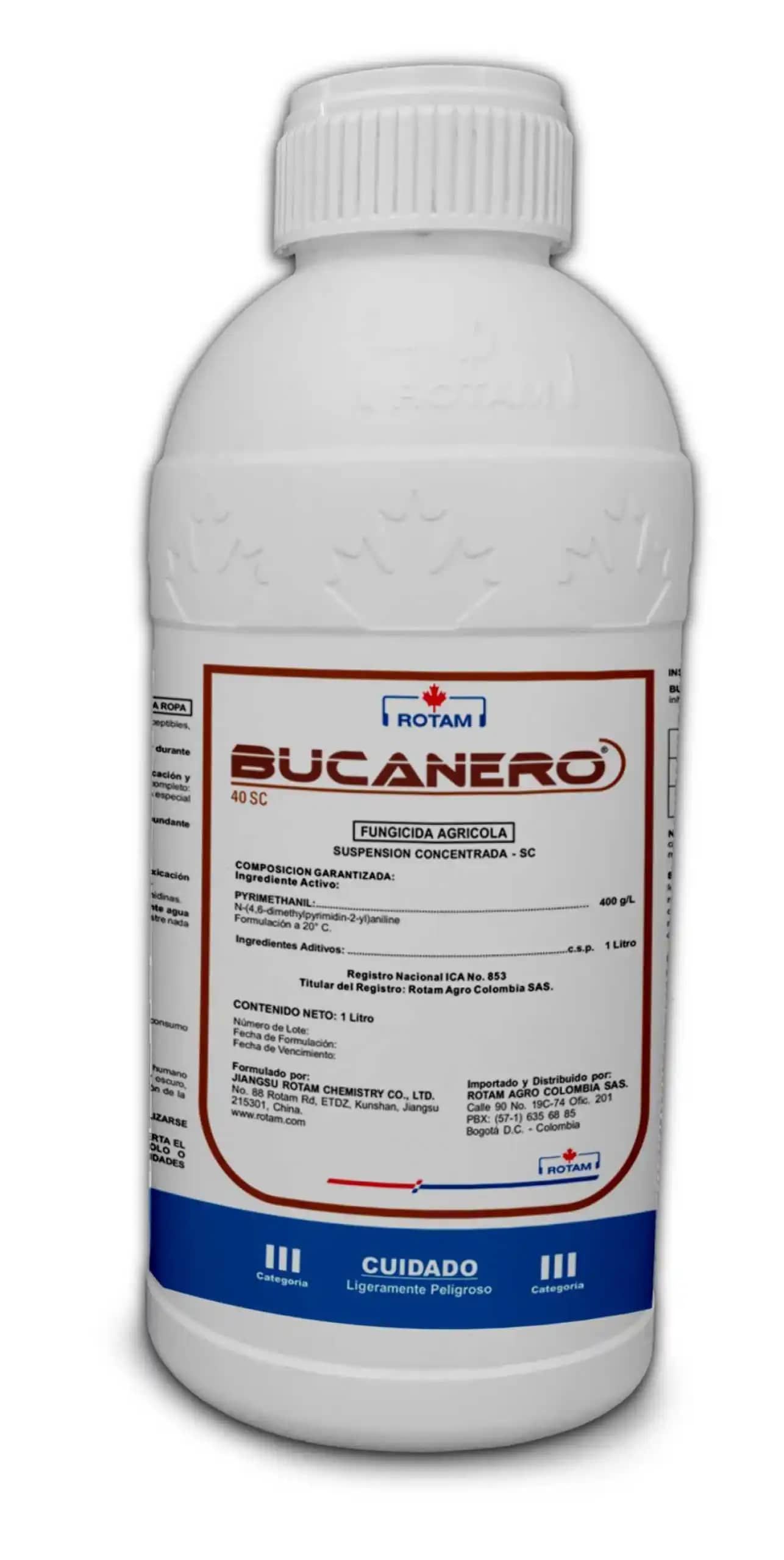 Fungicidas Bucanero 40 Sc x 1 Lt