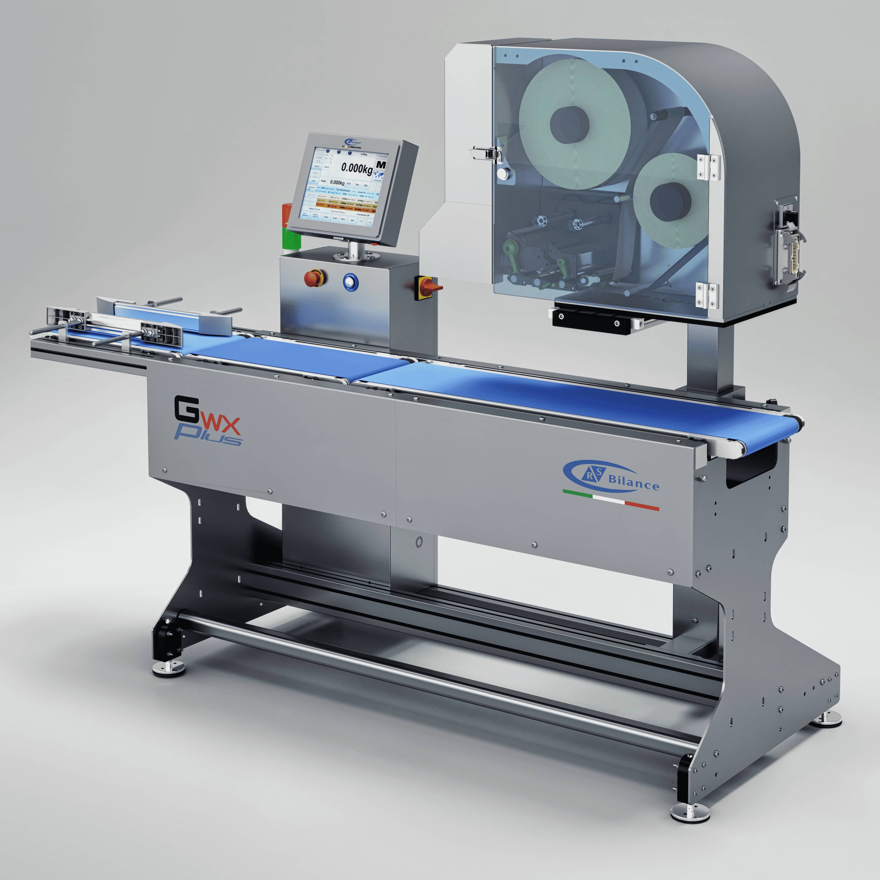 GWX 60 Plus para pesaje y etiquetado automático de productos empacados