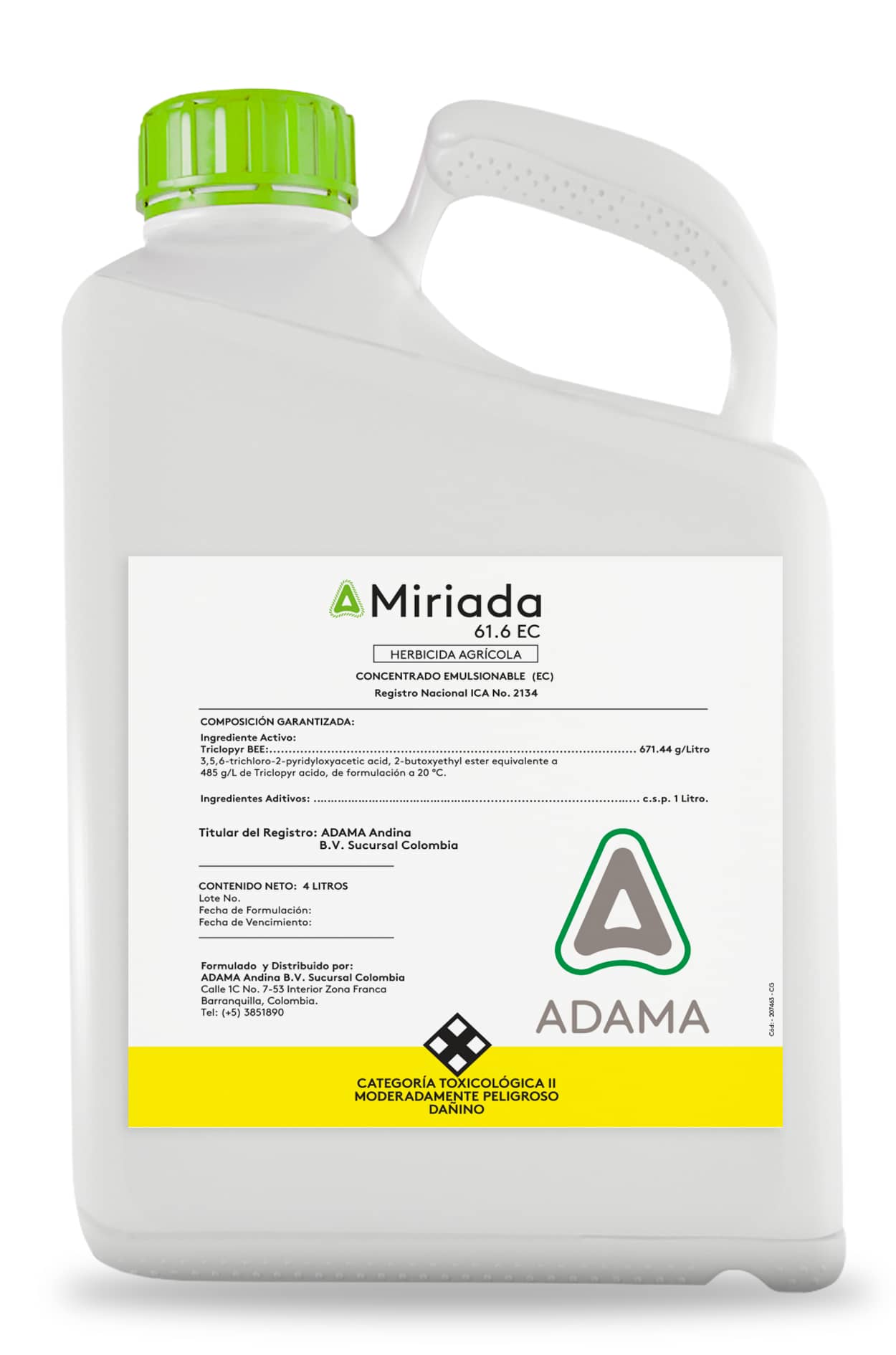 Herbicida Miriada EC x 4 Lt - Adama