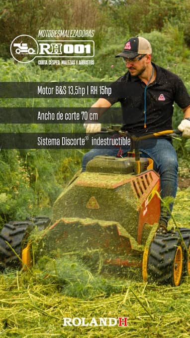 Desmalezadora Roland H001 5x4