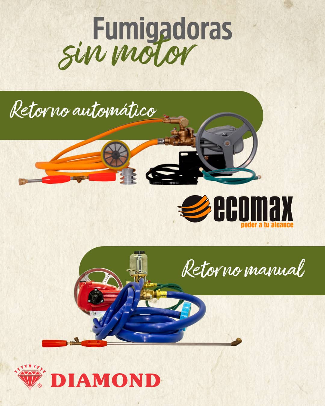 Manguera para Fumigadora x 100 Mt - Ecomax