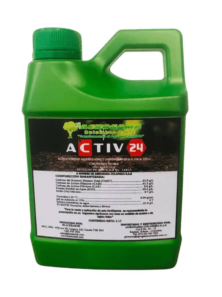 Ácido Húmico Activ 24 x 1 Lt