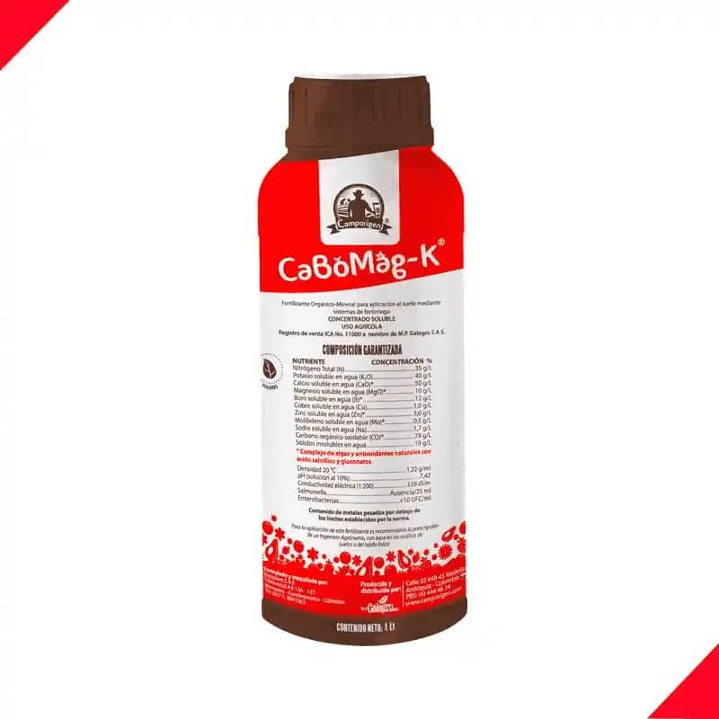 Fertilizante orgánico CaBoMag-K x 1 L Camporigen