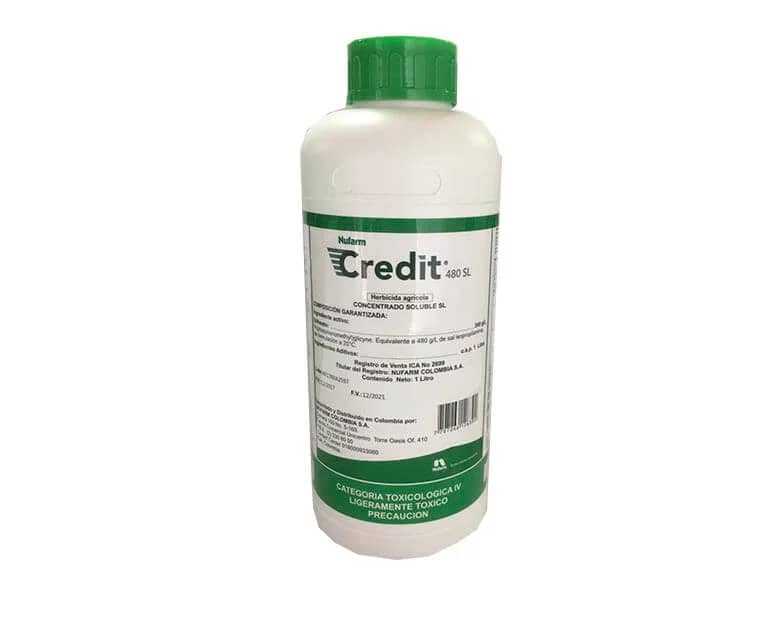 Herbicida Credit 480 SL x 4 Litros | Control Total de Malezas Sistémico