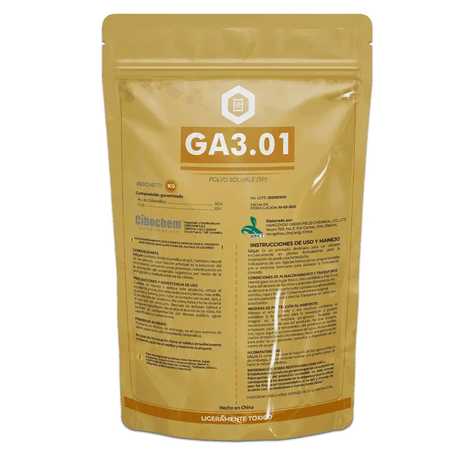 Ácido Giberélico 90% x 1 Kg