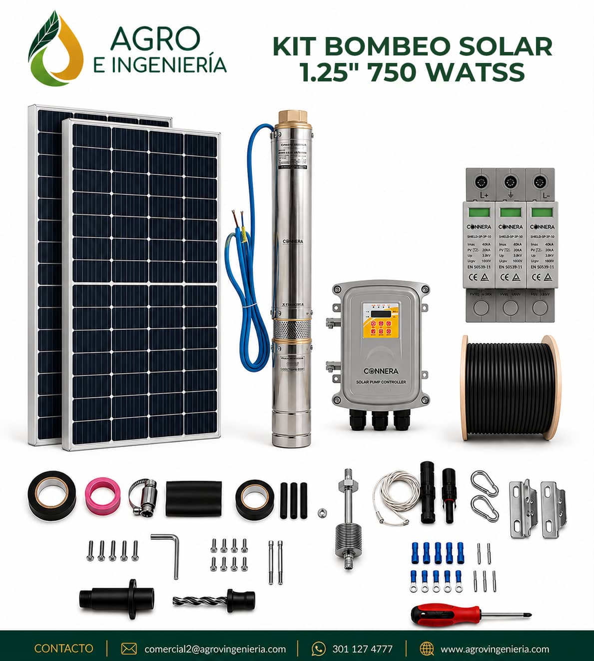 Sistemas de Bombeo Solar para Riego | Alta Eficiencia