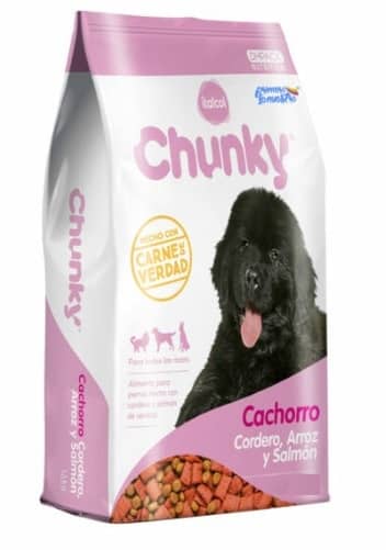 Alimento para perros Chunky Cachorro Cordero x 8 kg - Italcol