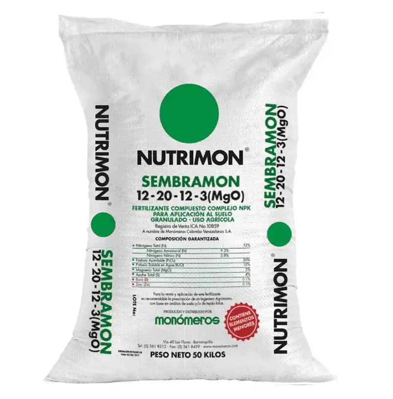 Fertilizante Sembramon 12-20-12-3 x 50 Kg