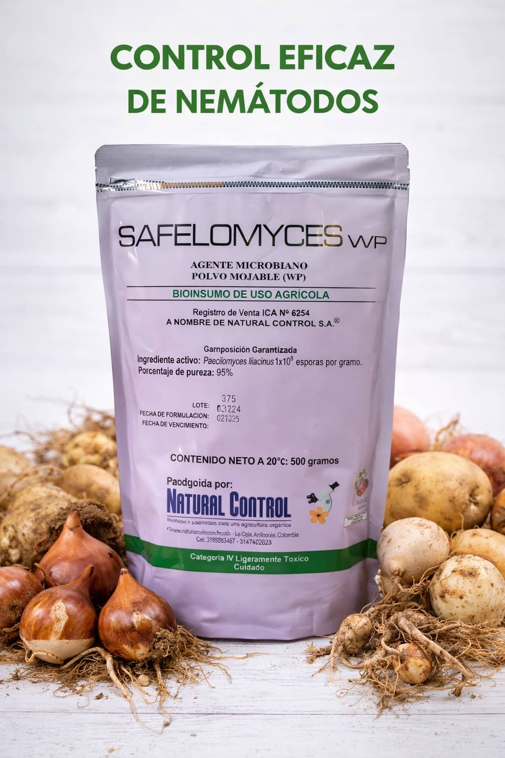 SAFELOMYCES WP 500 G |Control Nematodos