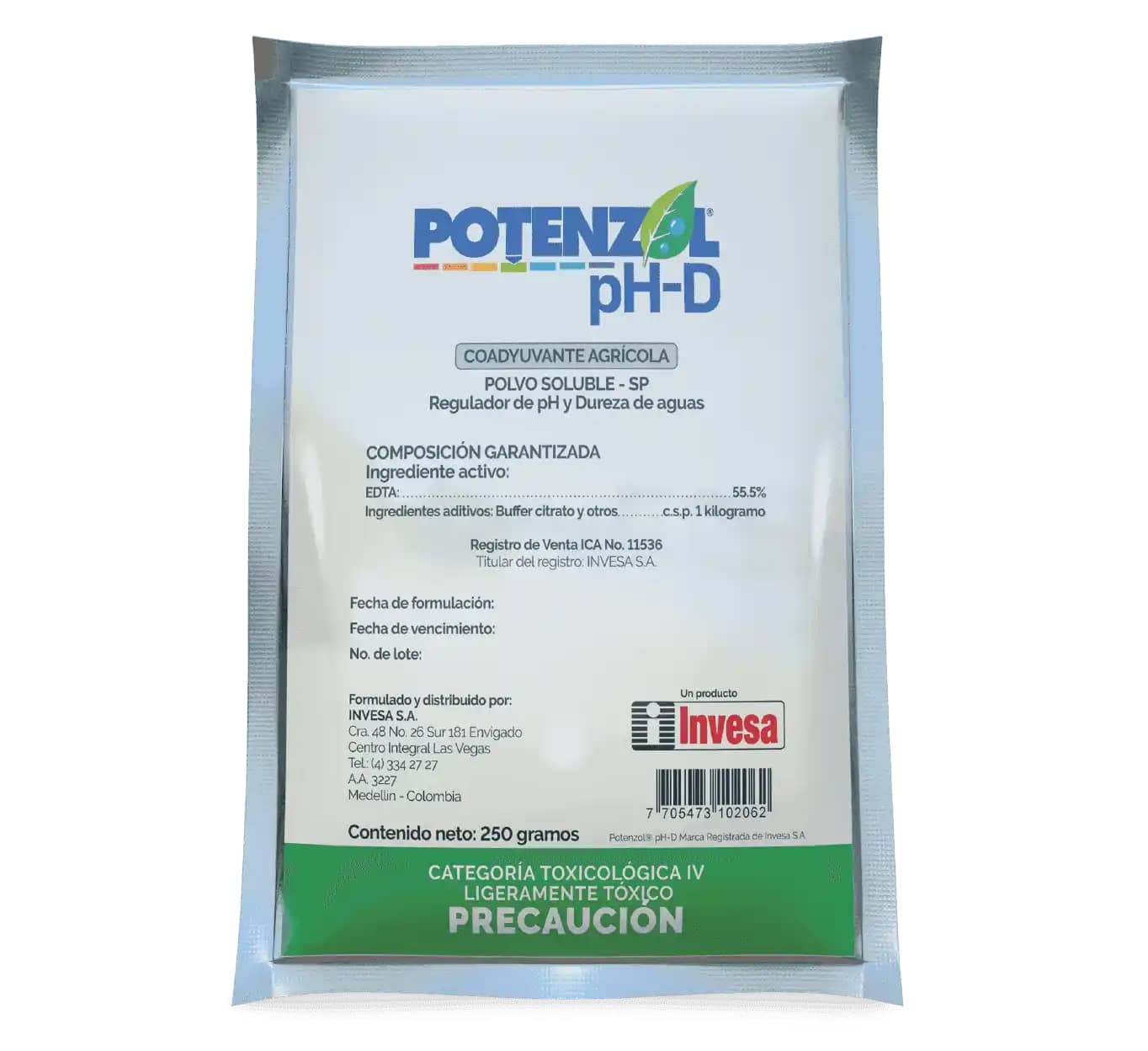 Coadyuvante Potenzol Ph-D Sp x 250 Gr
