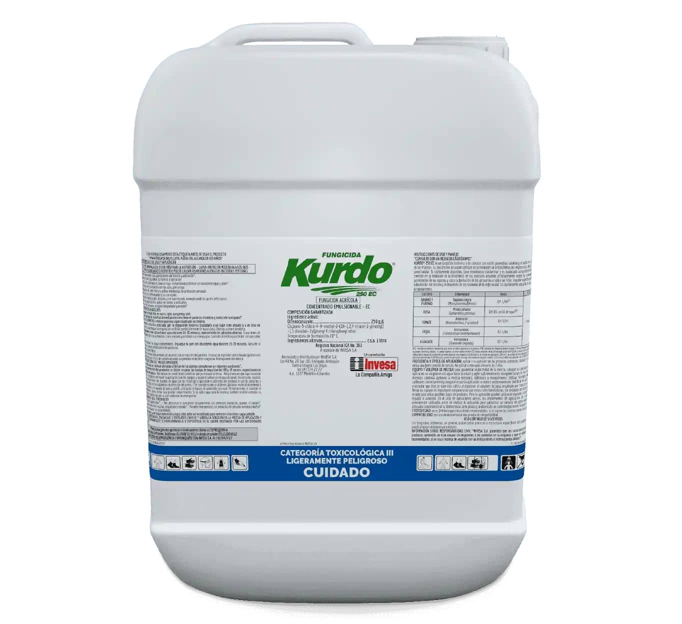 Fungicida Kurdo 250 EC 20L – Protección eficaz