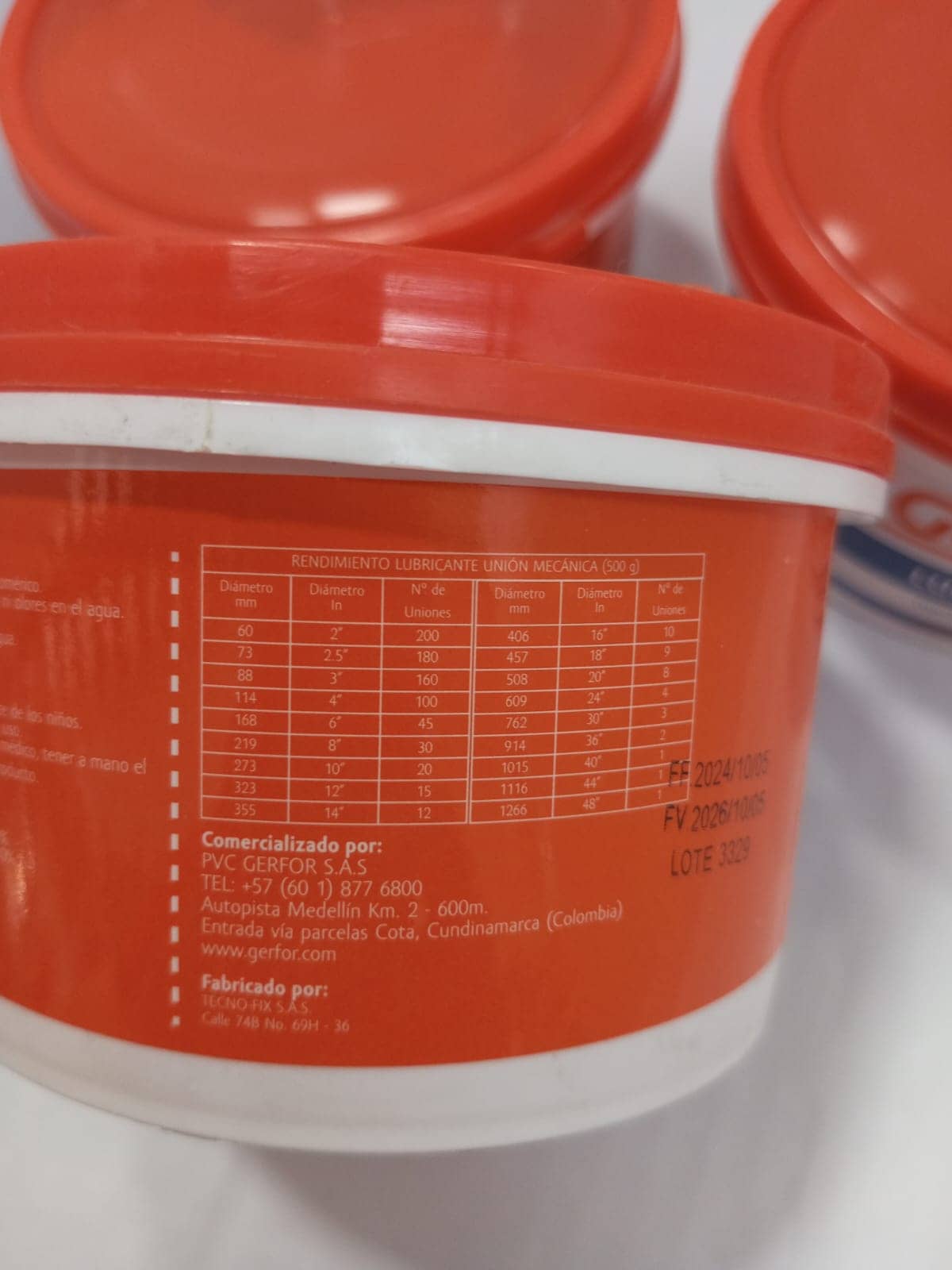 Lubricante para PVC | Instalación fácil y segura