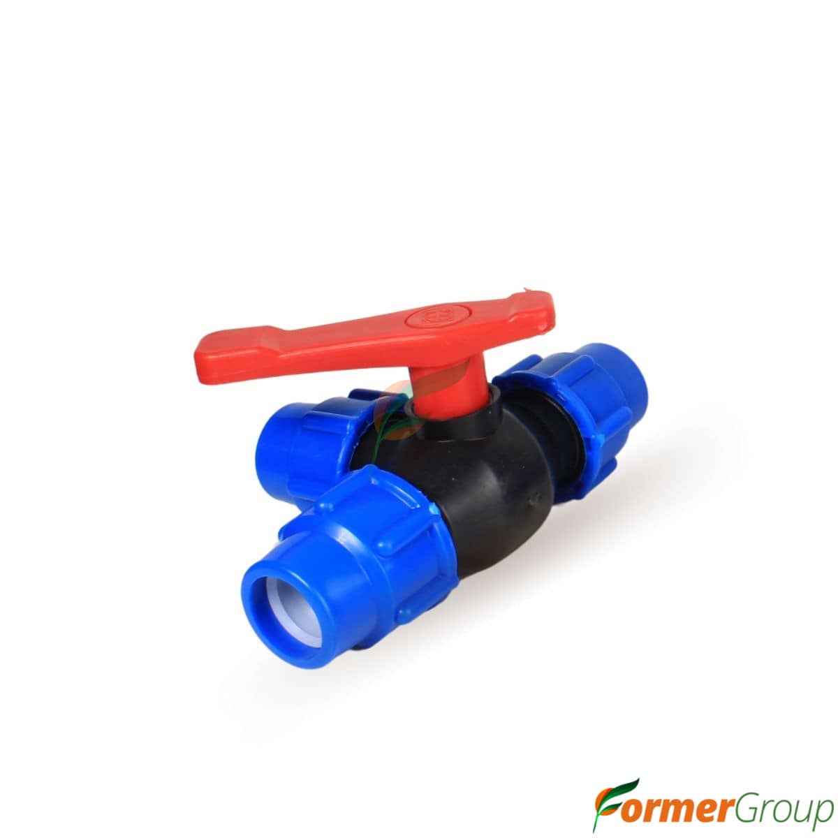 Válvula de Bola 3 Vías 50mm PE Riego para Agricultura