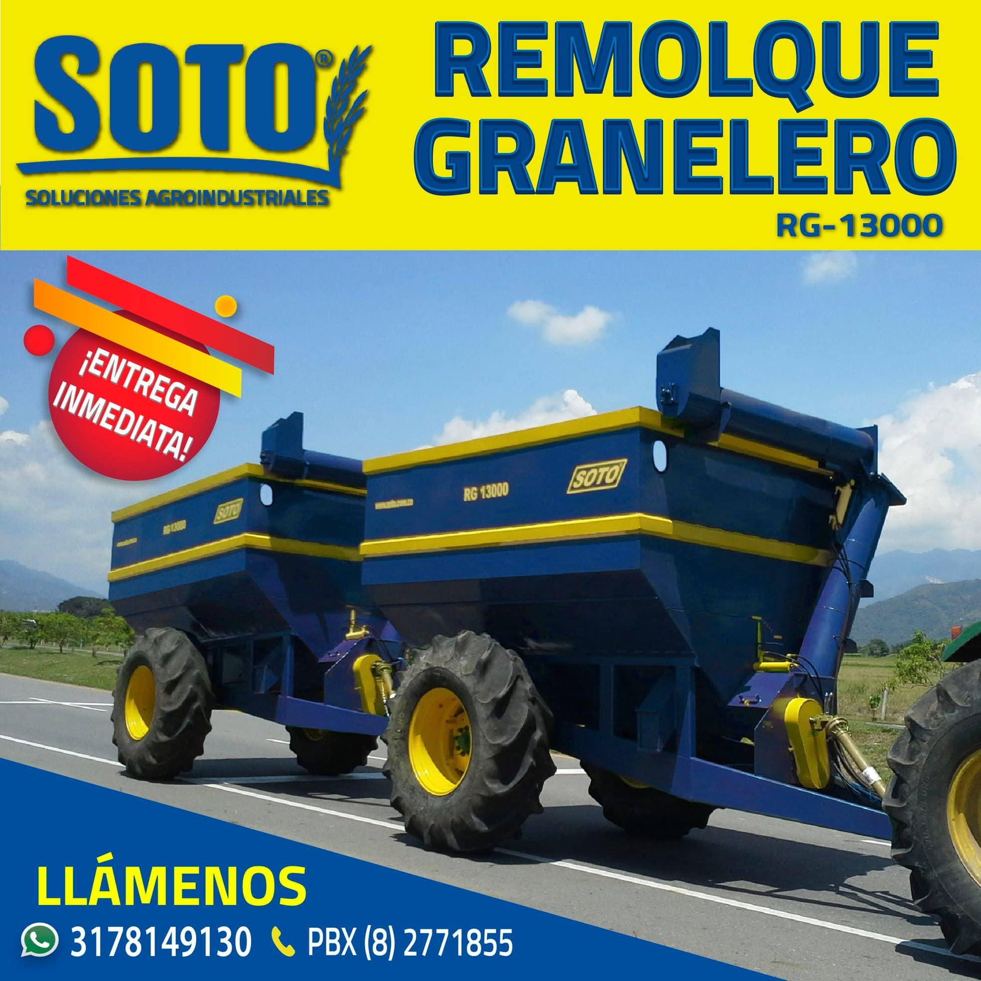 Remolque Granelero RG-13000