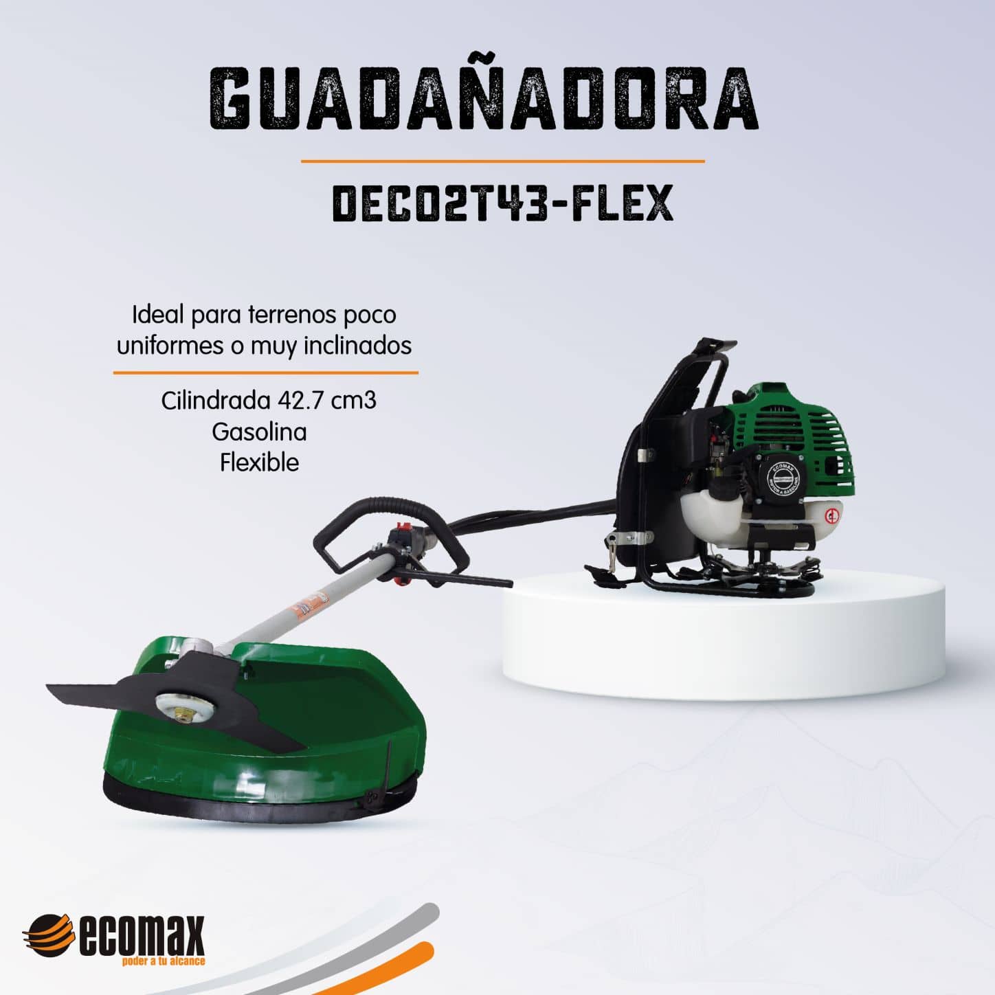 Guadañadora Ecomax - DECO2T43FLEX