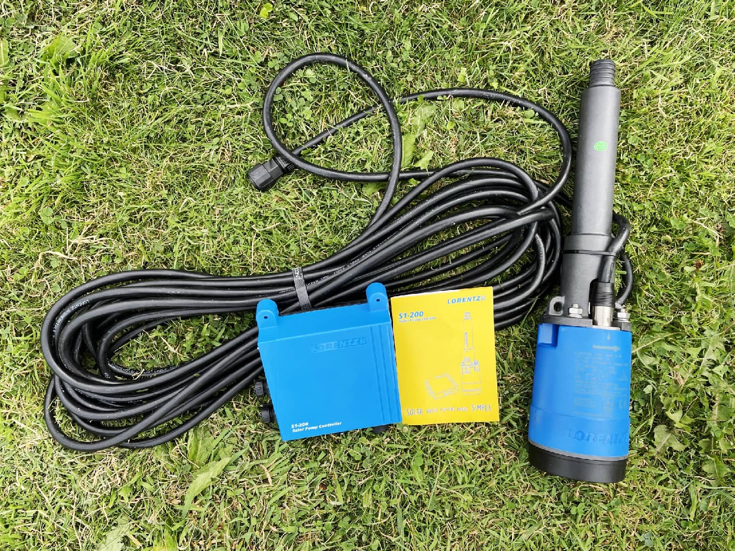 Electrobomba Solar S1-200 HR-07 Lorentz - Riego Eficaz