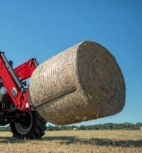 Horquilla Rollos de Heno y Balas Redondas TENIAS