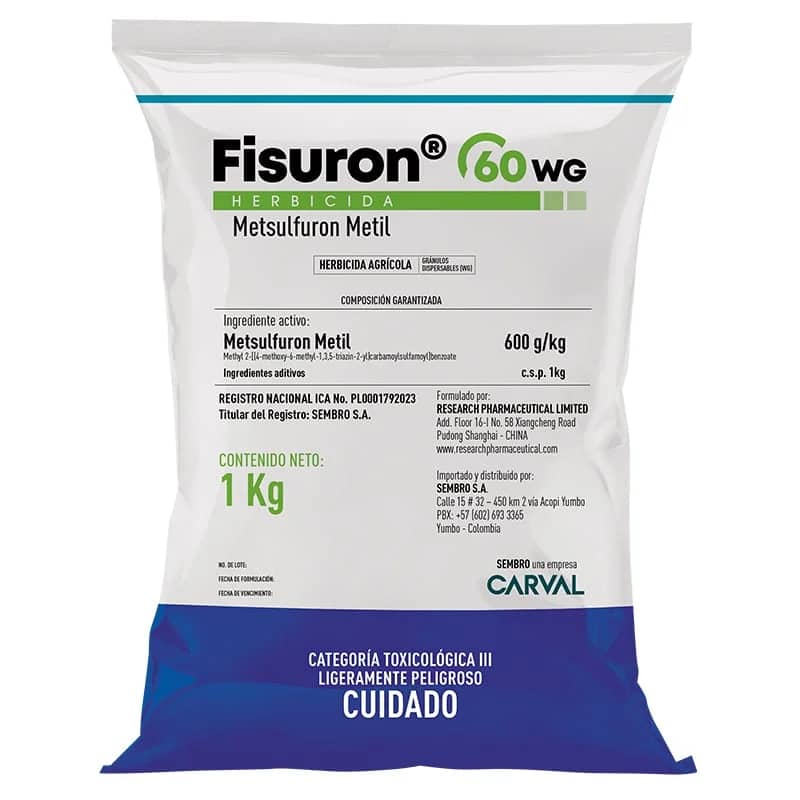 Fisuron 60 WG Carval — Herbicida sistémico sulfonilurea, 1 kg