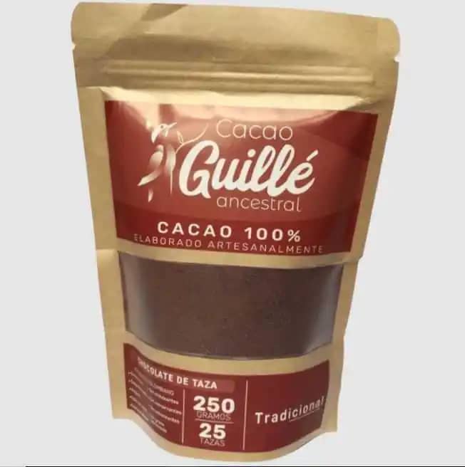 Cacao en polvo 100% puro elaborado artesanalmente