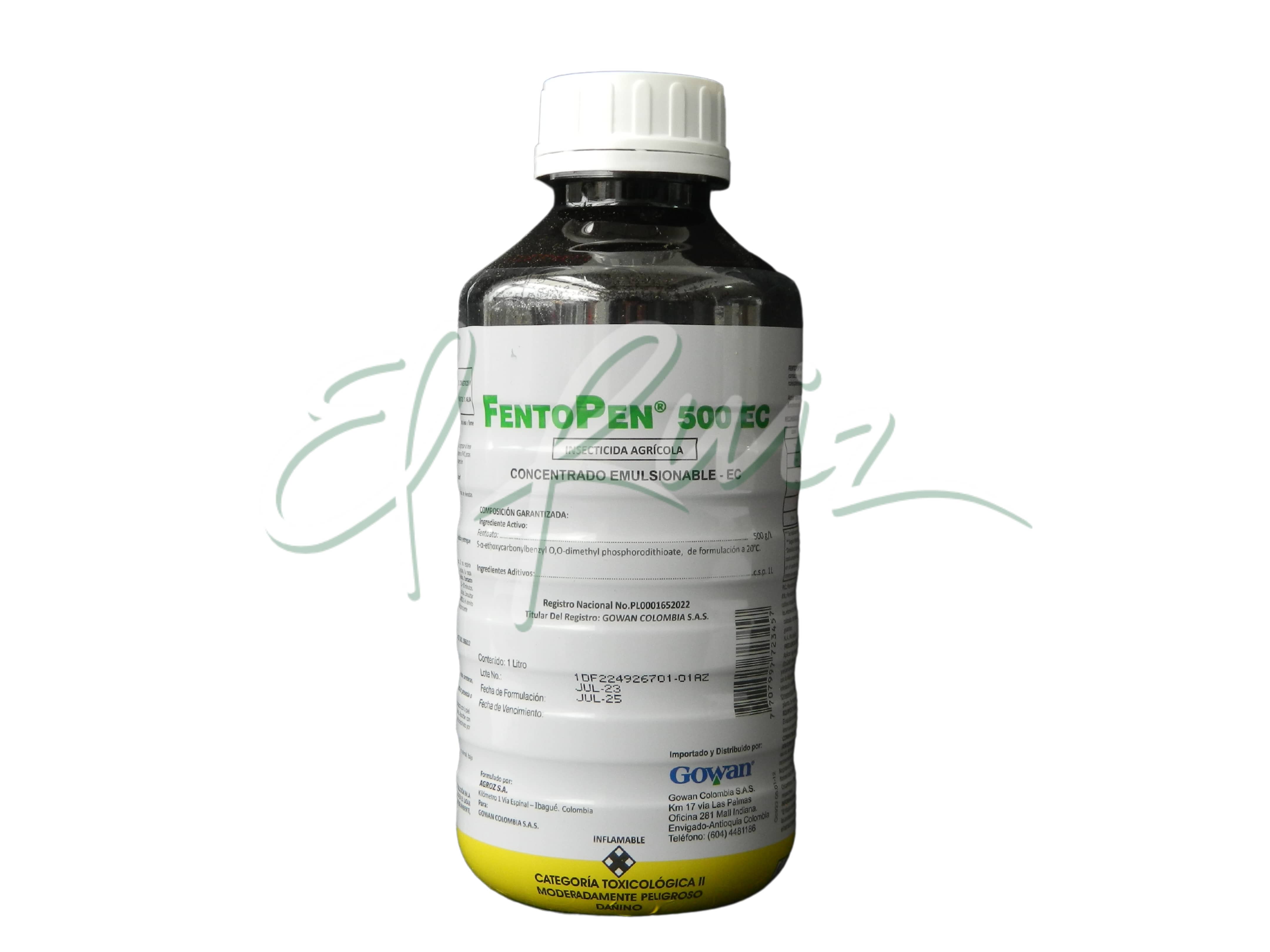 Fentopen 1L Gowan: insecticida piretroide agrícola