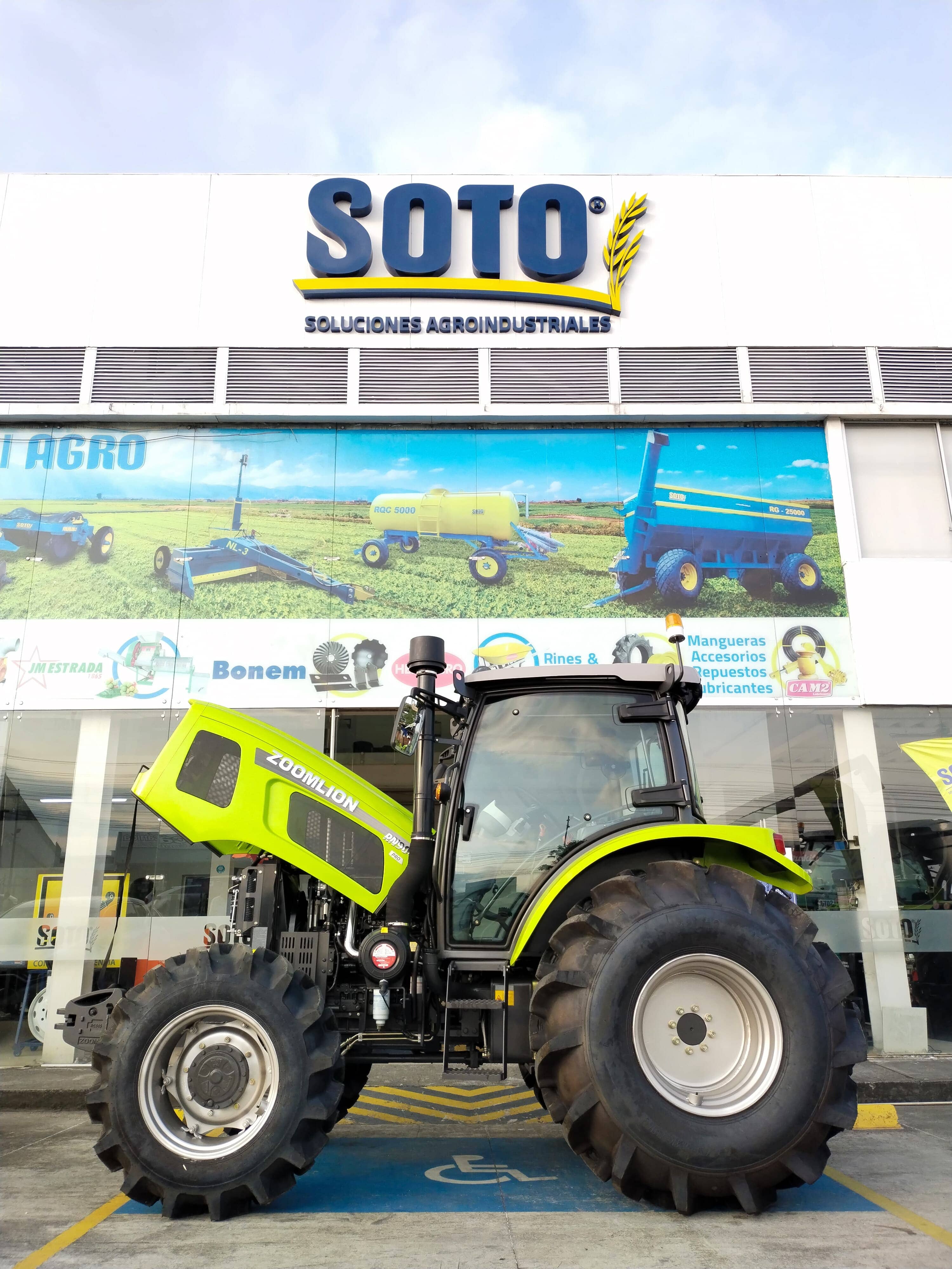 Combo Tractor Zoomlion RN 904-1104 + Remolque Granelero