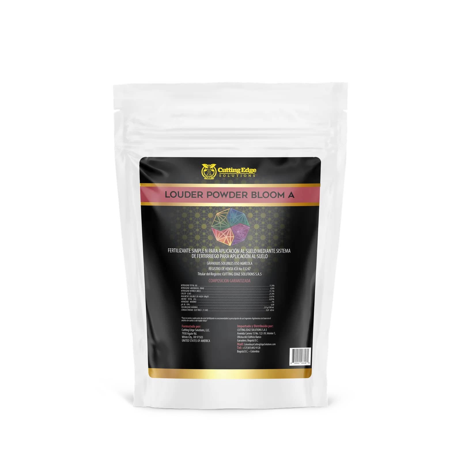 LOUDER POWDER BLOOM A 20 libras | Nutriente para floración