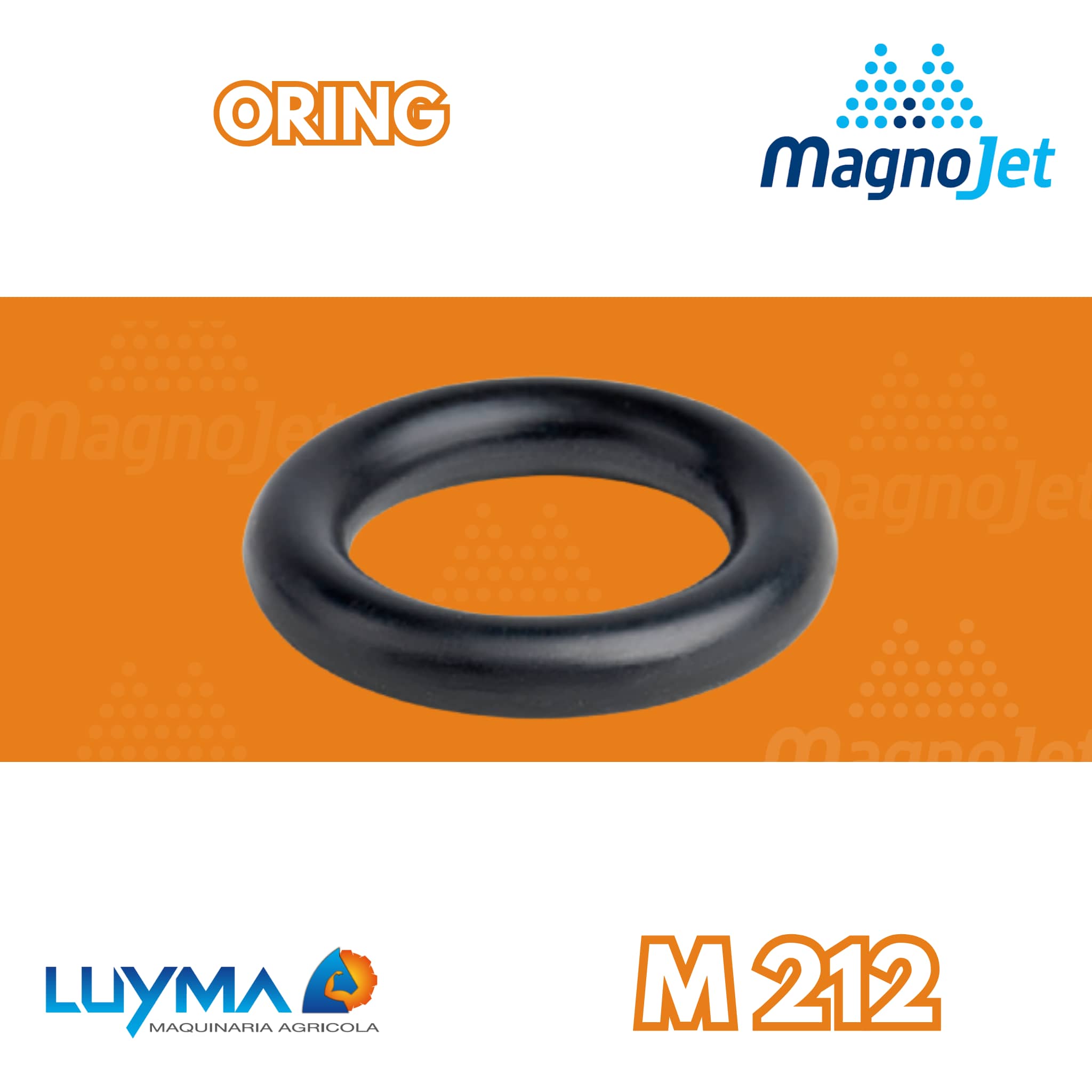 Anillo O-Ring Magnojet 10.77 x 2.62 mm Fumigadora