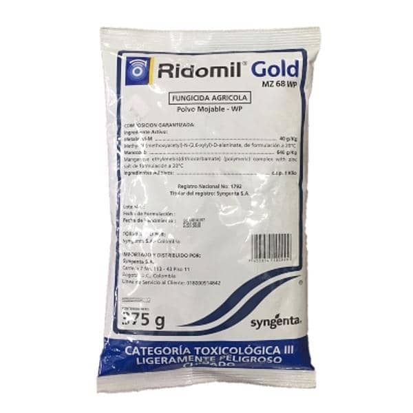 Fungicida Ridomil Gold x 375 gr - Syngenta