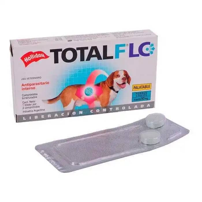 Antiparasitario Total F LC perro 10 kg blister x 2