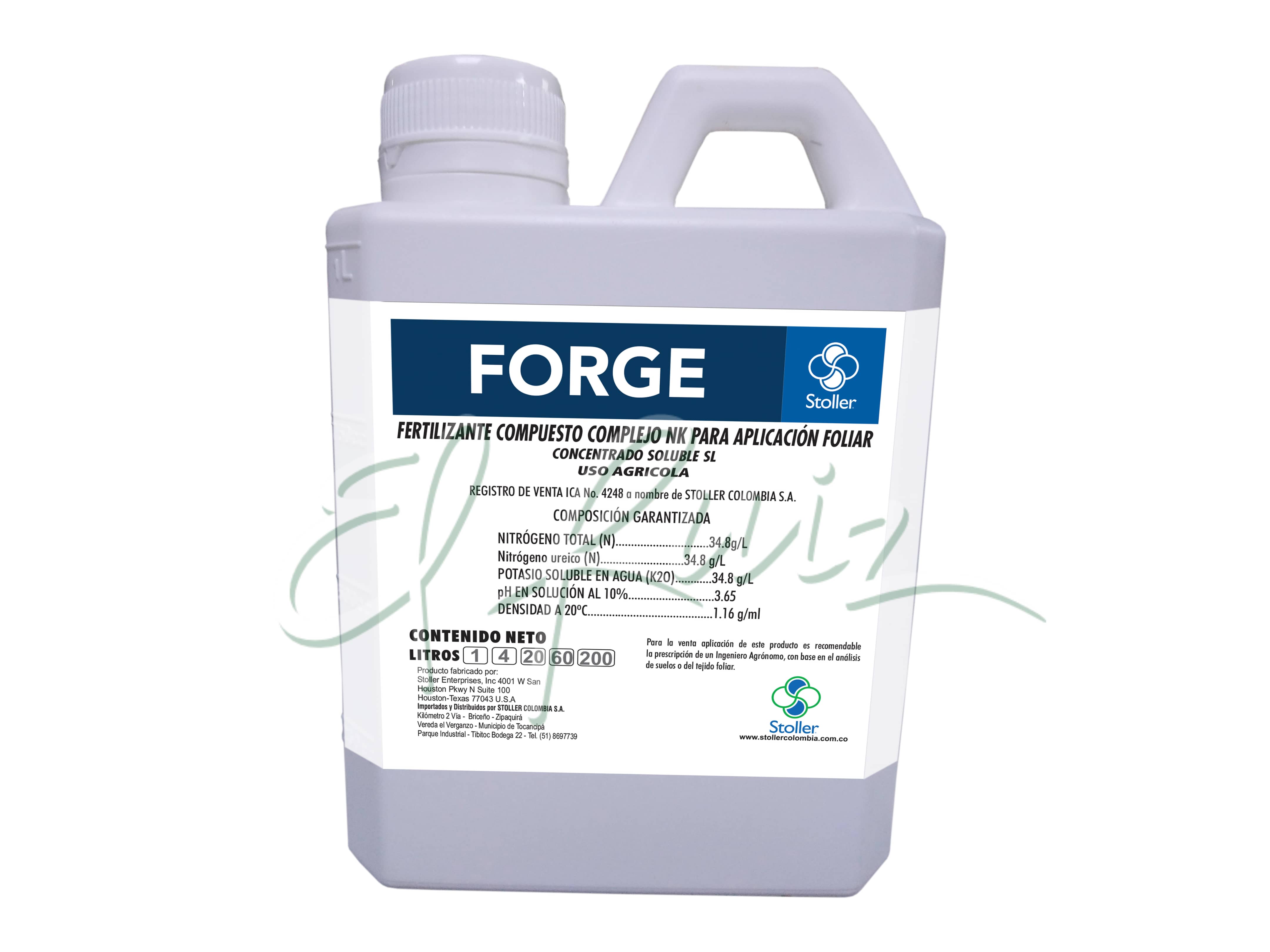 Forge 1L Stoller: nutrición equilibrada para estrés
