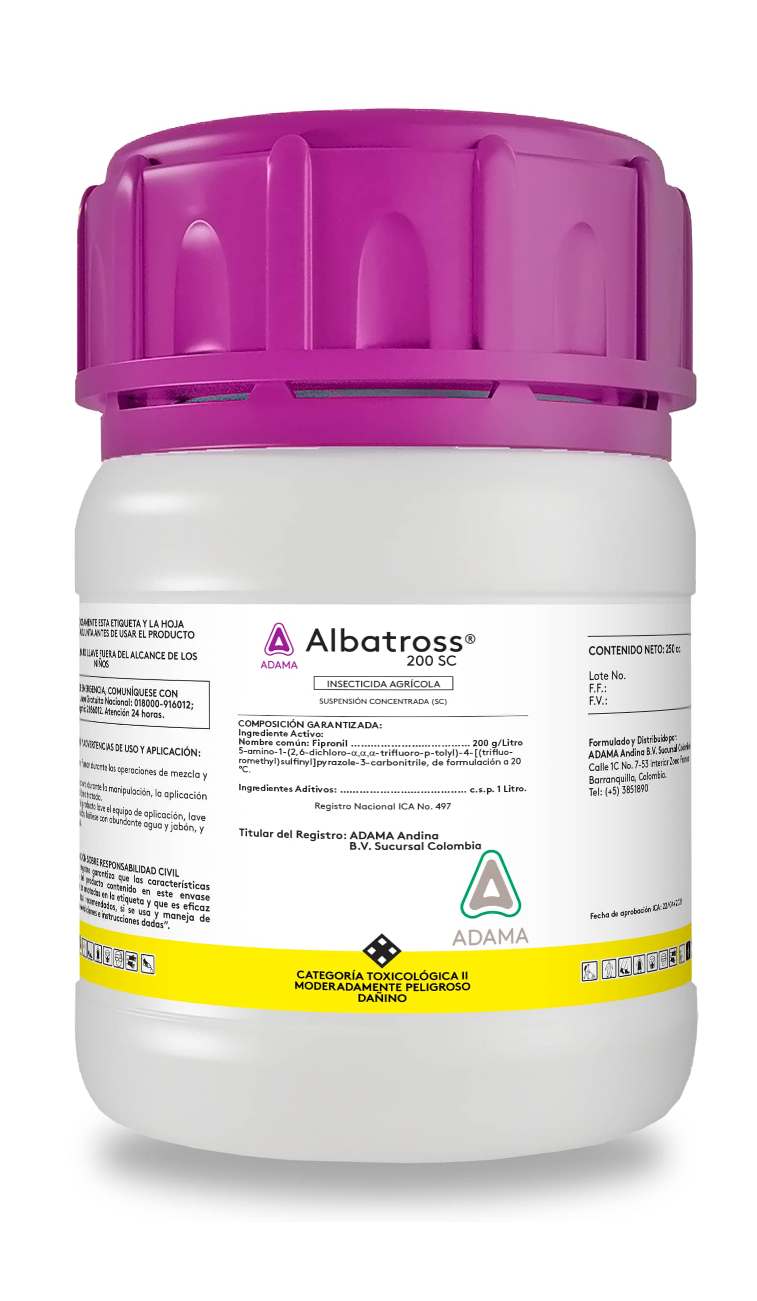 Insecticida Albatross® 200 SC x 250 cc - Adama