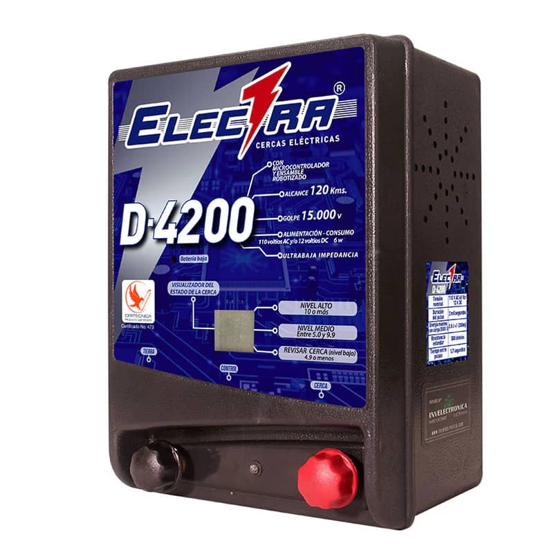 Impulsor Electra D-4200 | Cerca Eléctrica 120 Km