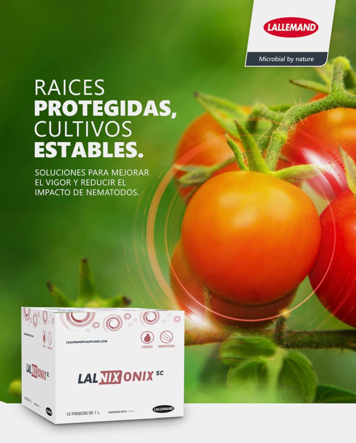 ONIX Bionematicida Bacillus Control Nematodos Colombia