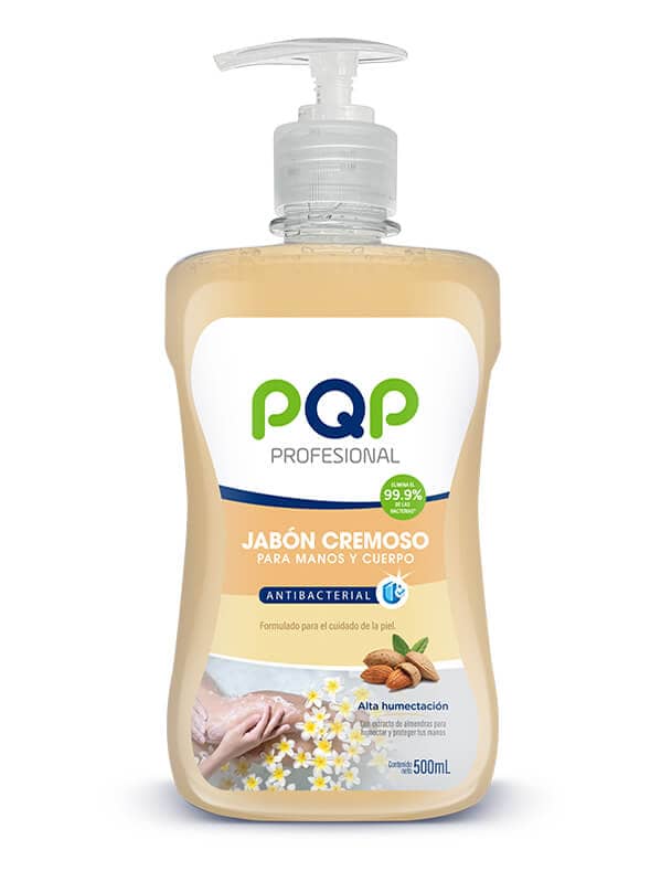 Jabón Manos y Cuerpo PQP Pro 500ml | Suavidad total