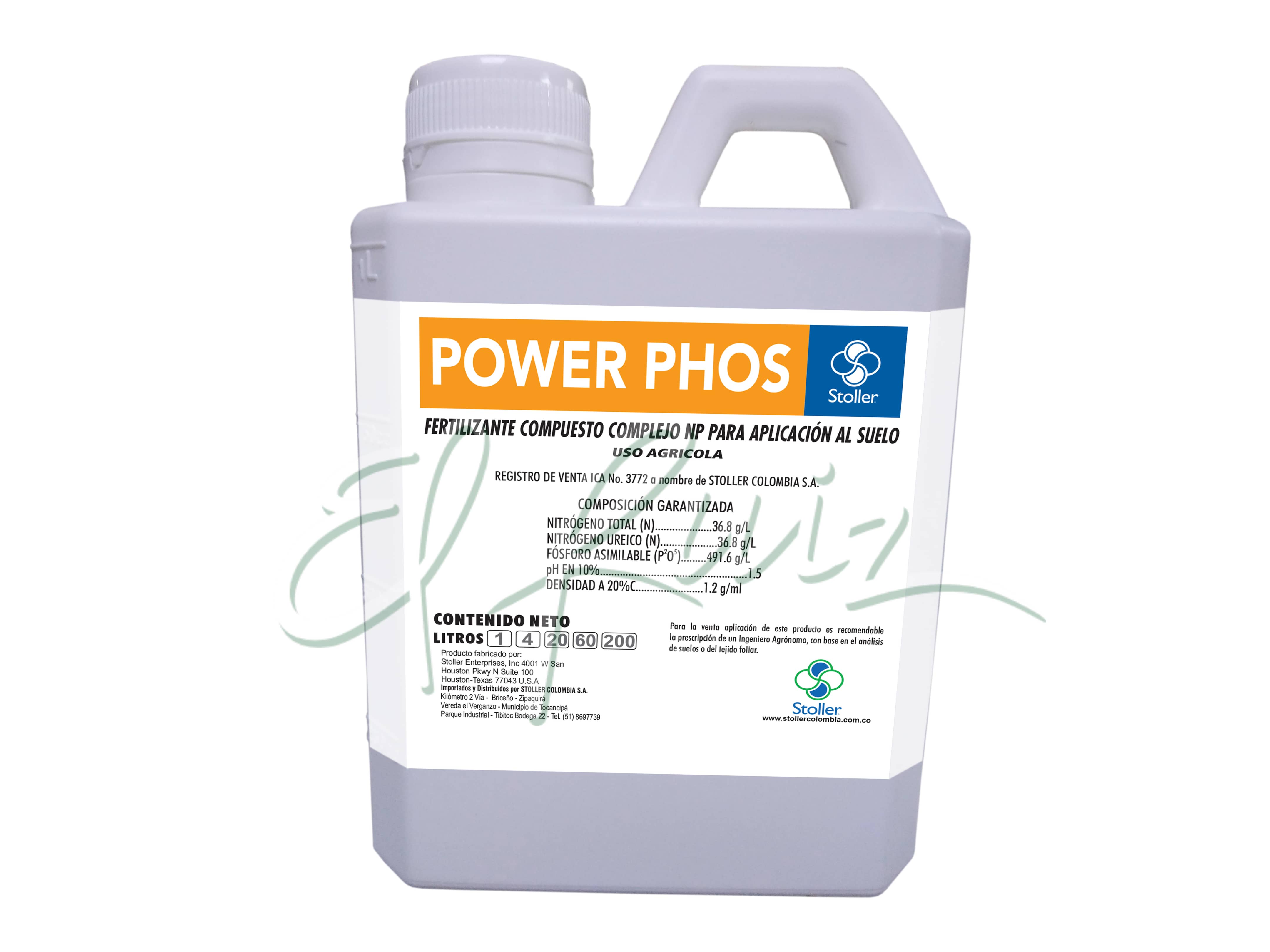 Fertilizante Power Phos x 1 Lt - Stoller