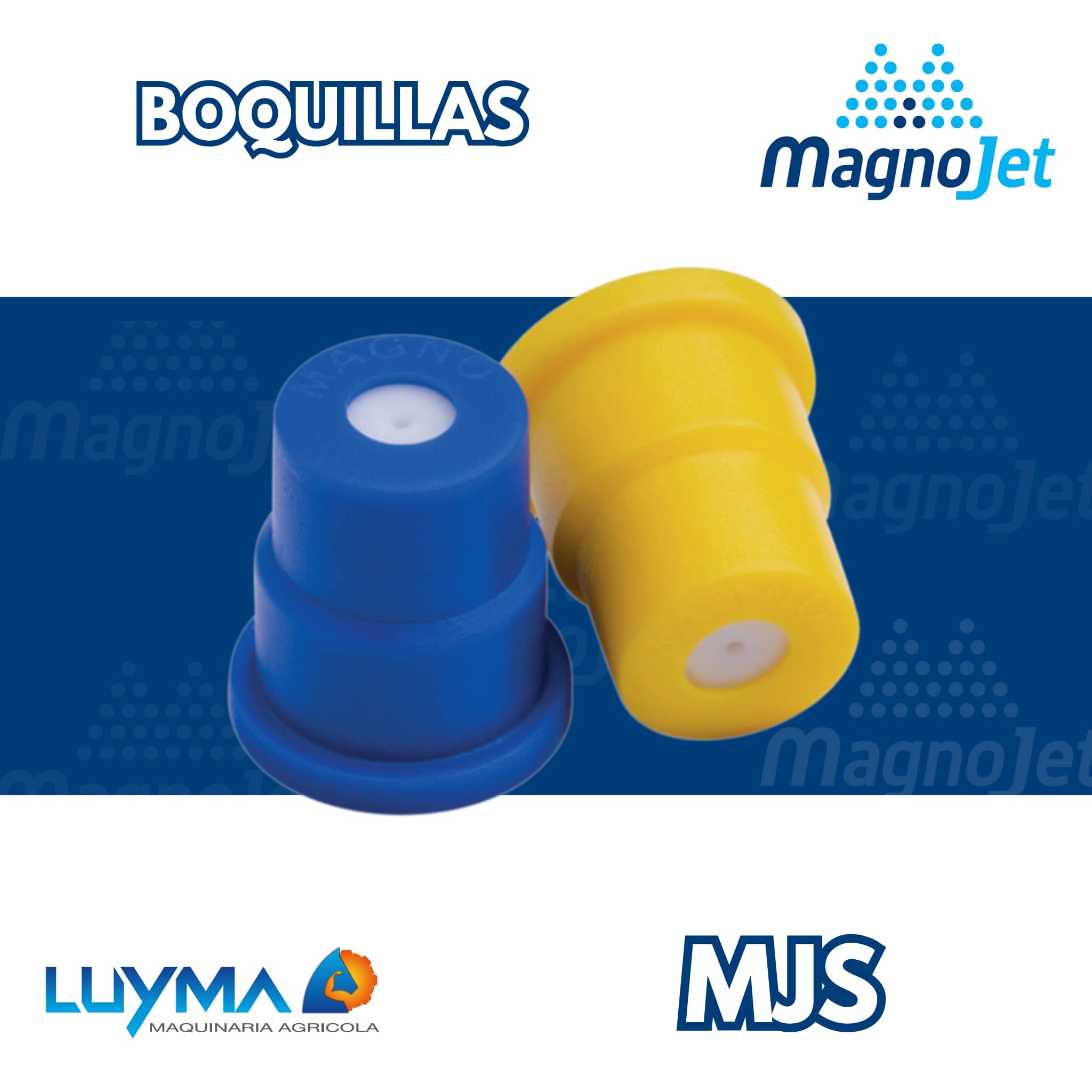 Boquilla Magnojet MJS Cerámica | Chorro Sólido