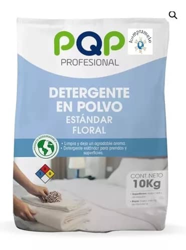 Det PQP Pro Flo Est 10kg – Detergente para limpieza industrial