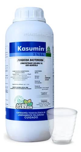 Kasumin® Fungicida/Bactericida 1L | Control Biológico | Croper