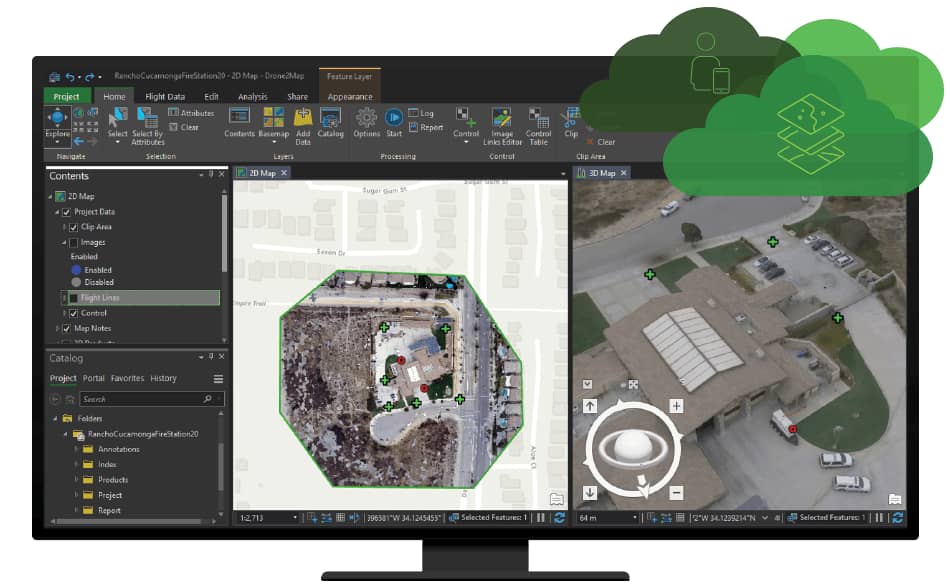 Software ArcGIS Drone2Map