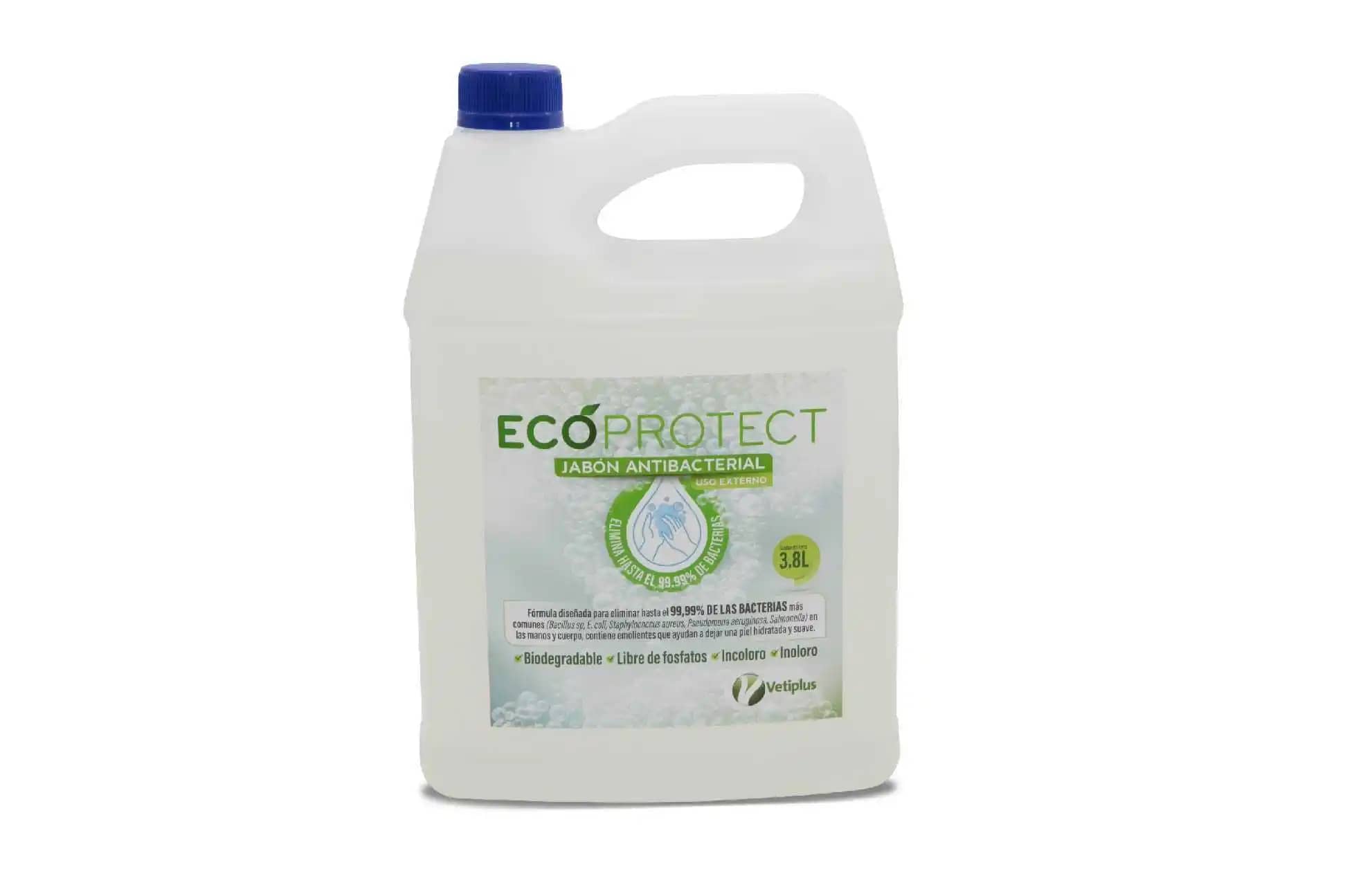 Jabón Líquido Bactericida Eco Protect 3.8 Litros