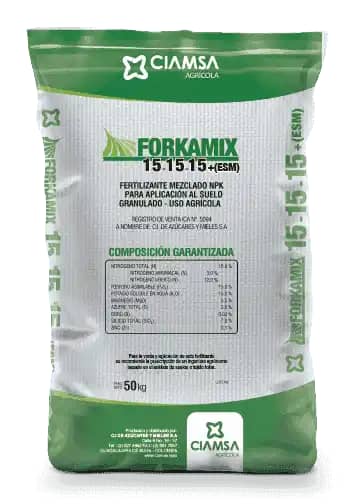 Fertilizante Cafetero 22-3-20 Forkamix x 50 kg - Ciamsa
