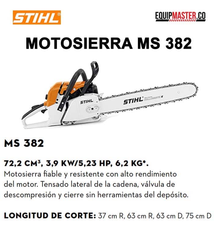 Motosierra STIHL MS382