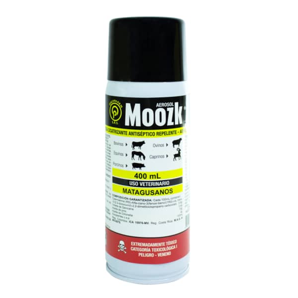 Aerosol Moozk 400 | Control eficaz de ectoparásitos
