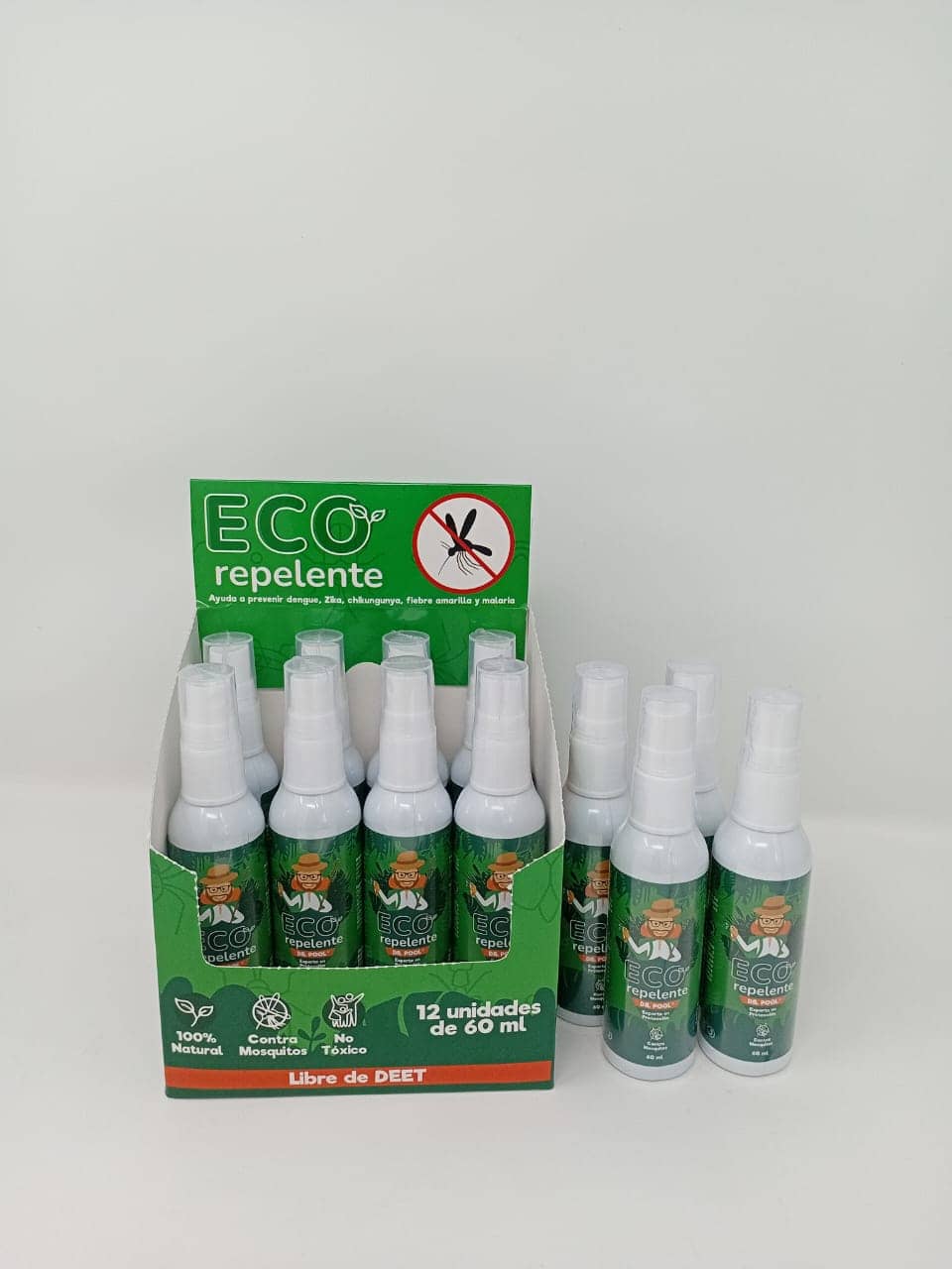Eco Repelente Dr. Pool® 60ml - Protección Natural para tu Piscina