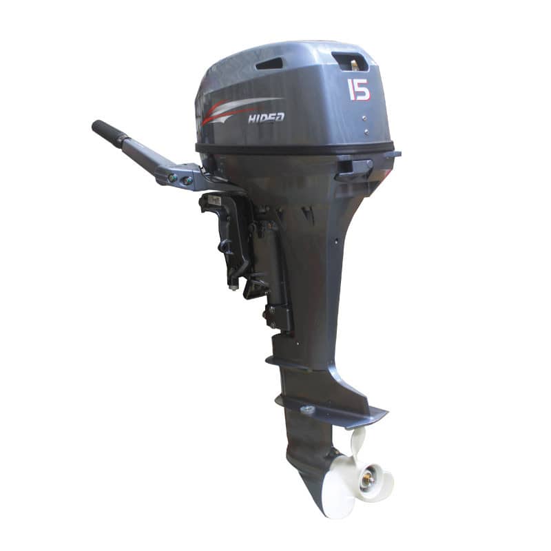 Motor Fuera de Borda Hidea 15 HP Pata Larga 2 Tiempos