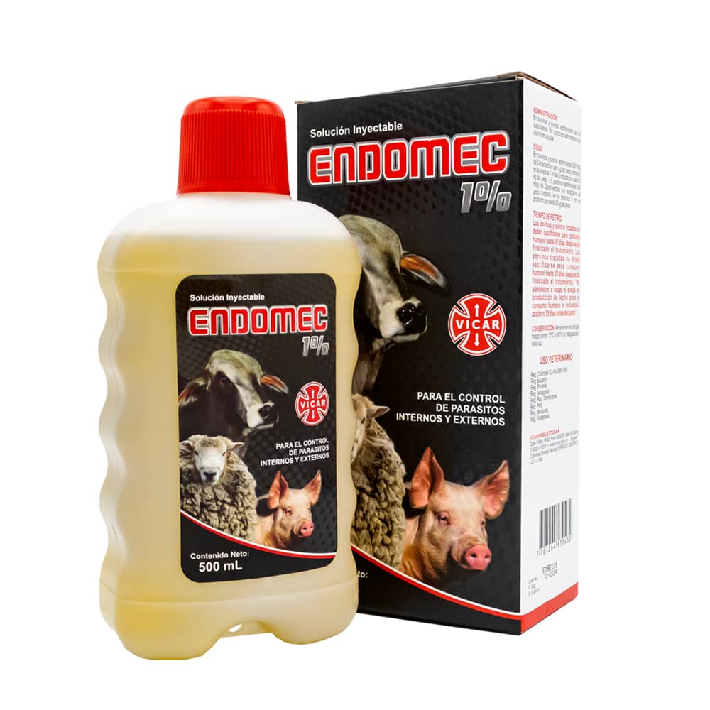 Endomec 1% 500 mL | Doramectina Bovinos y Porcinos