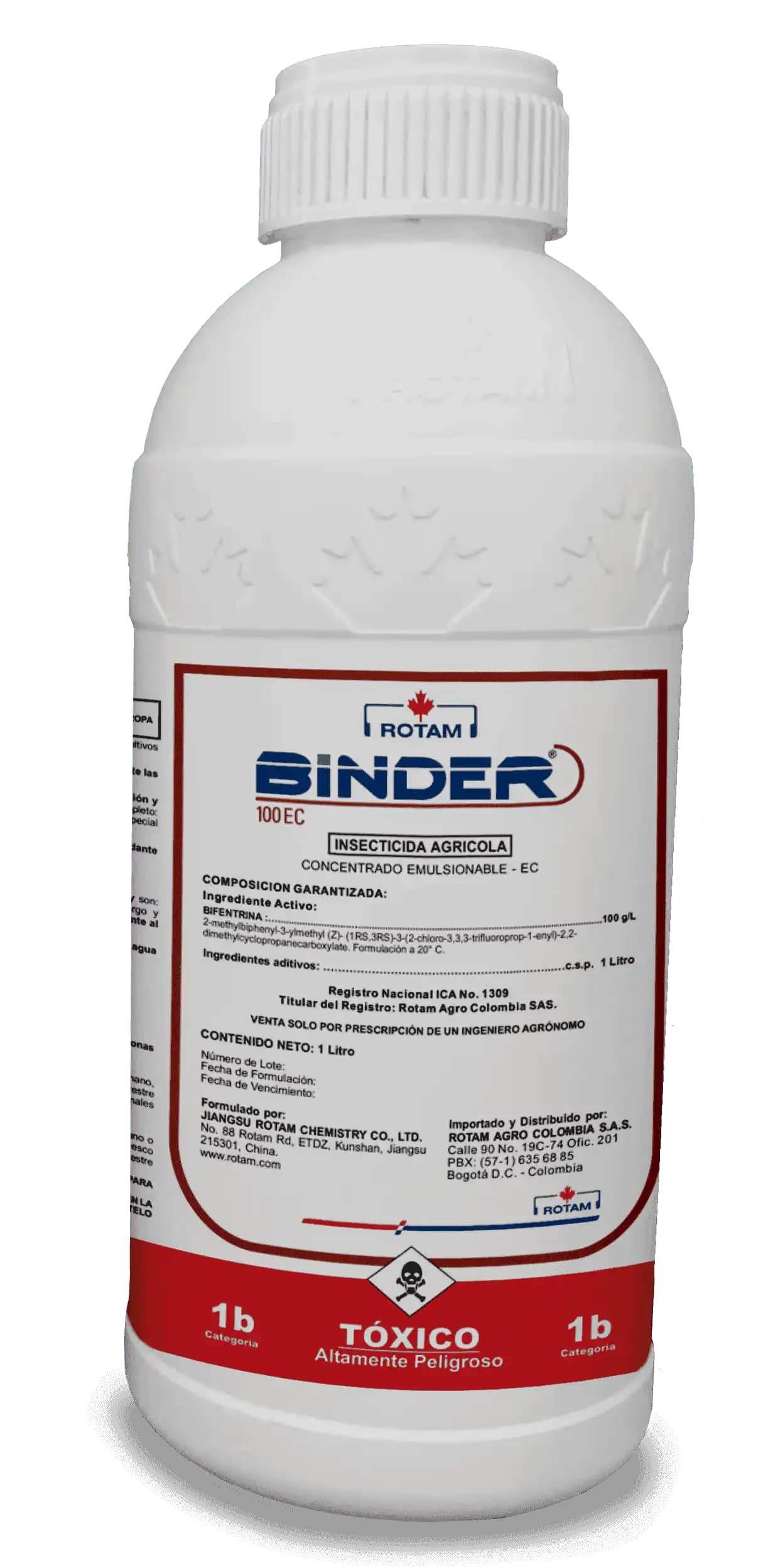 Insecticida Binder 100 Ec x 1 Lt
