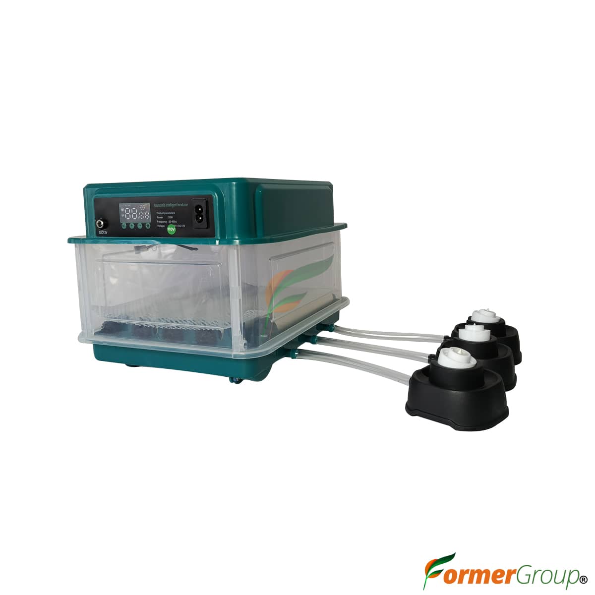Incubadora 15 Huevos Automática Giro y Control 110V