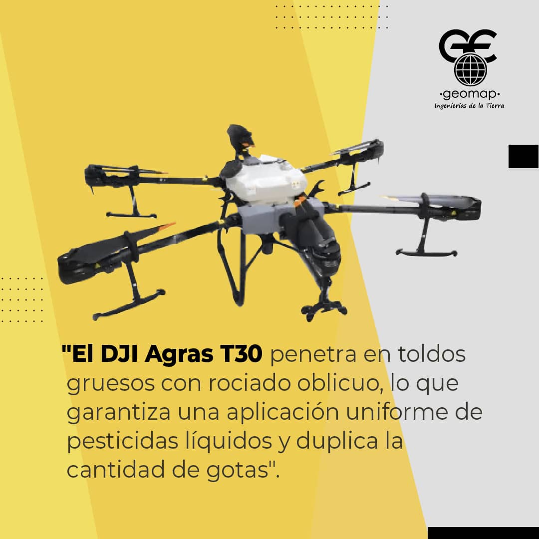 Dron pulverizador - DJI AGRAS T30