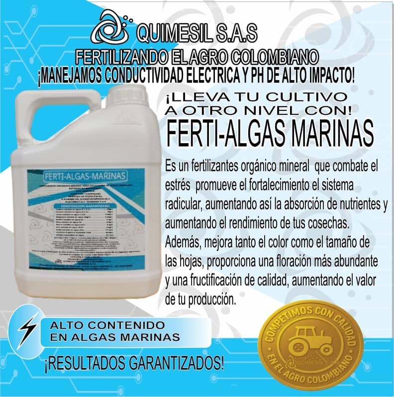 Ferti-Algas Marinas | Fertilizante Orgánico Mineral para un Crecimiento Saludable